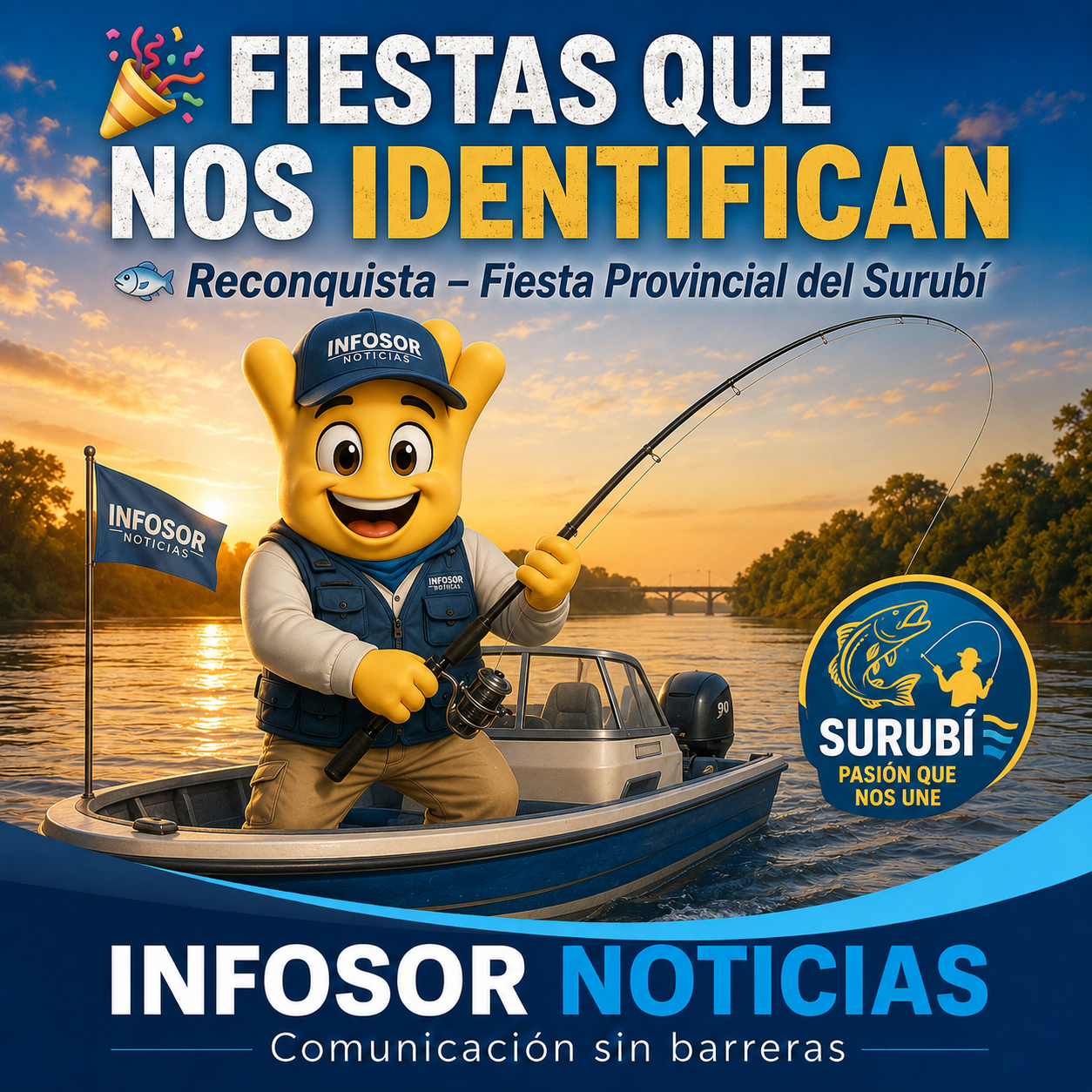 La Fiesta Provincial del Surubí: una tradición que identifica a Reconquista y a toda la región