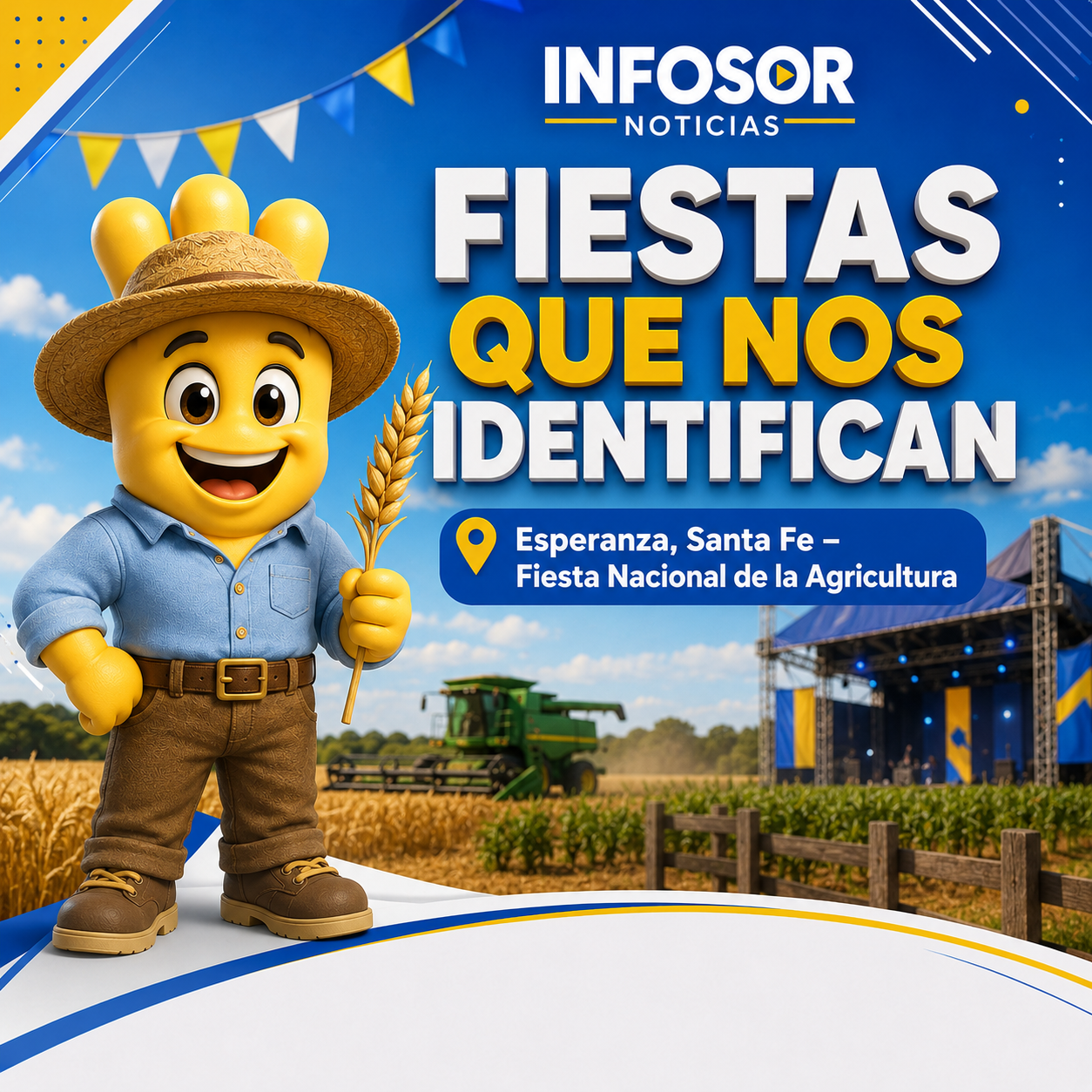 Esperanza celebra la Fiesta Nacional de la Agricultura, una tradición que honra el trabajo del campo argentino