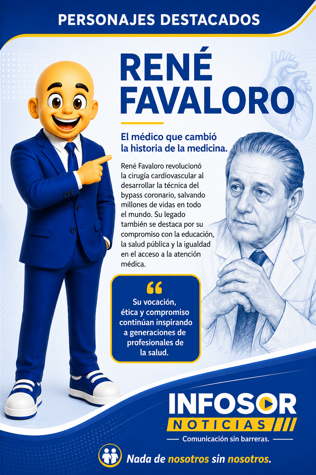 René Favaloro: el médico que cambió la historia de la medicina