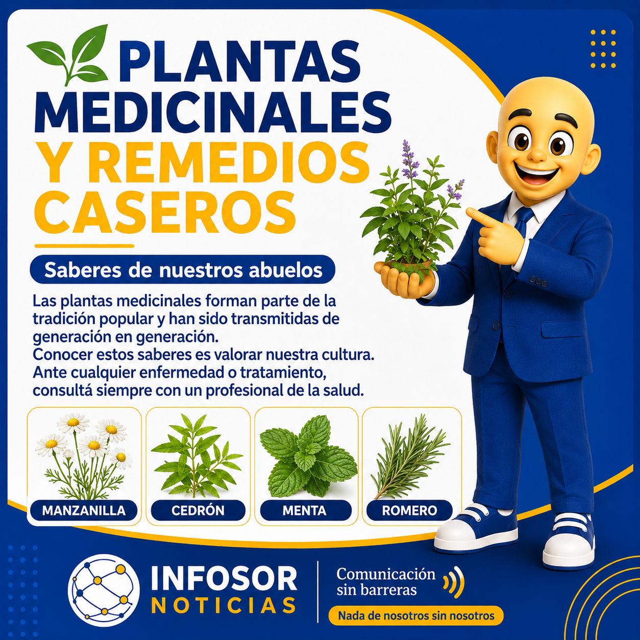 Plantas medicinales y remedios caseros: saberes que pasan de generación en generación