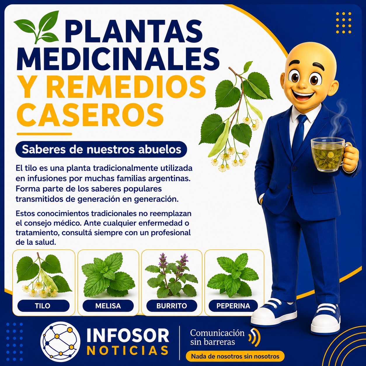 Plantas medicinales y remedios caseros: saberes que pasan de generación en generación