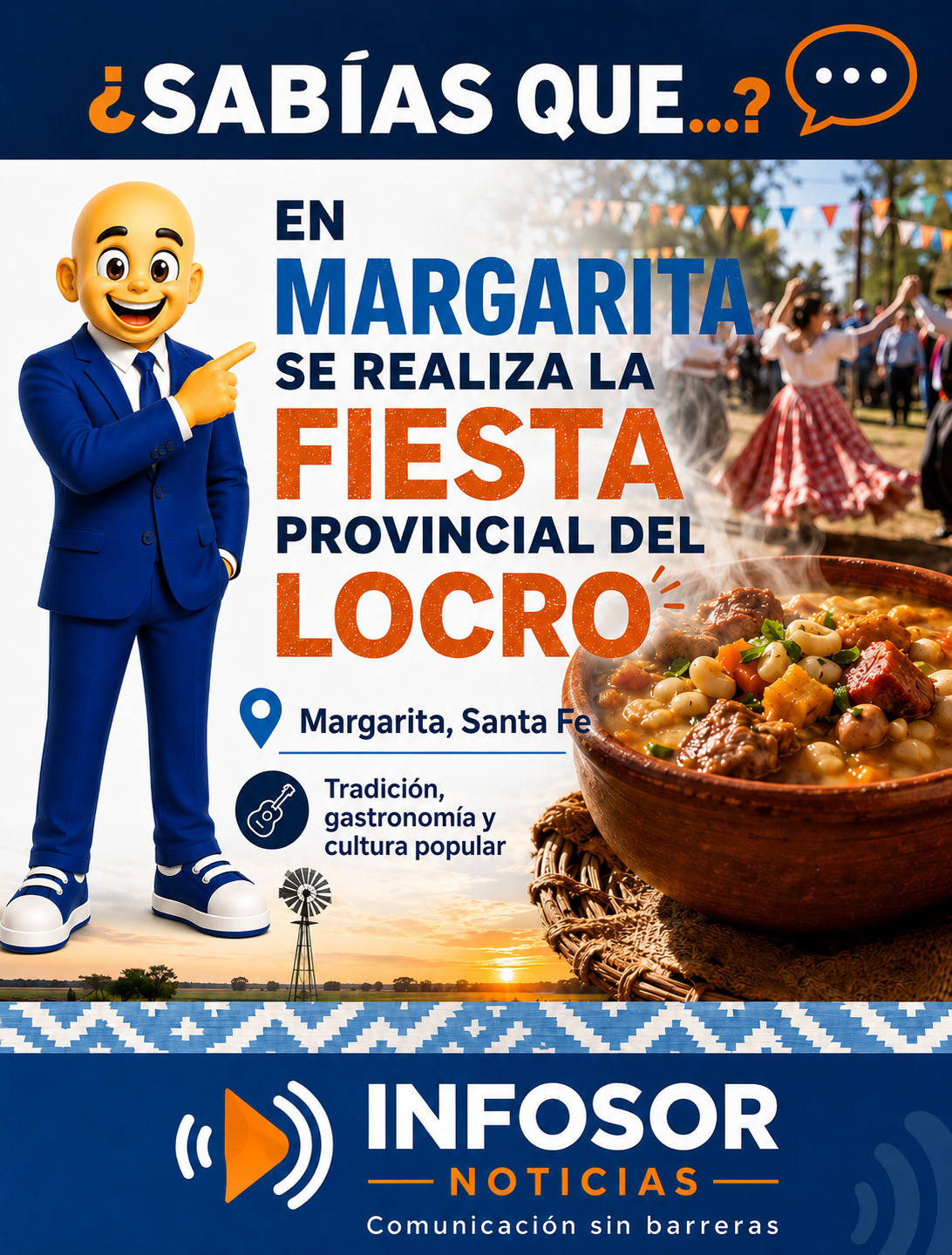 Margarita celebra la tradición con su Fiesta Provincial del Locro