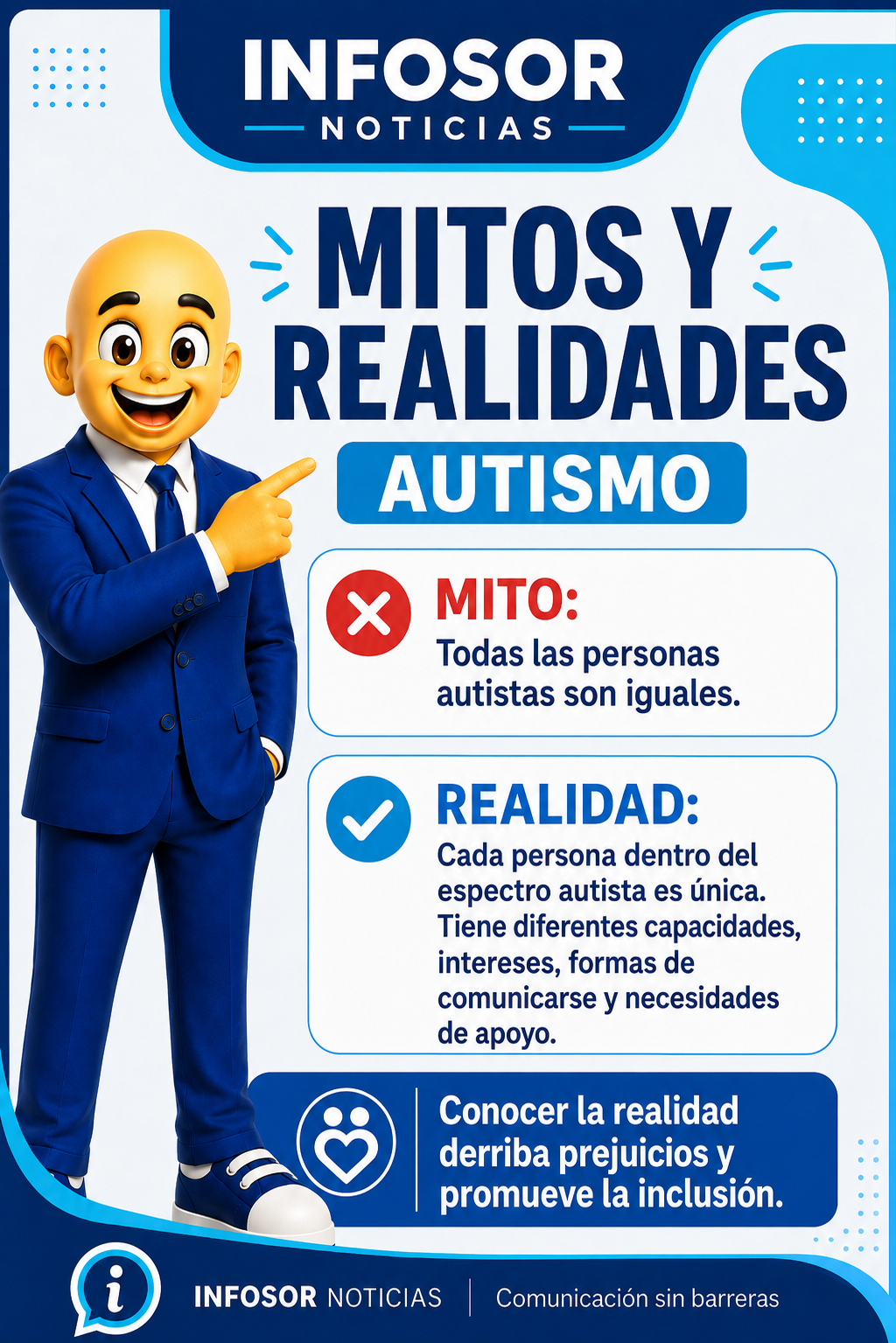 Mitos y realidades sobre el autismo: conocer para comprender