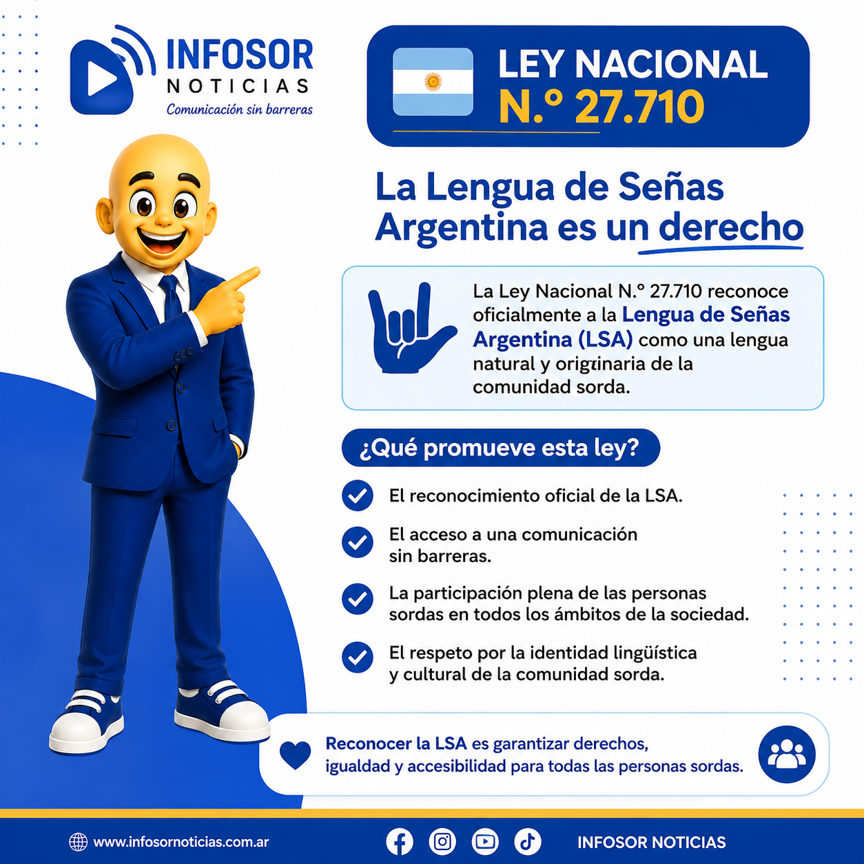 Ley Nacional N.º 27.710: la Lengua de Señas Argentina como derecho lingüístico y cultural