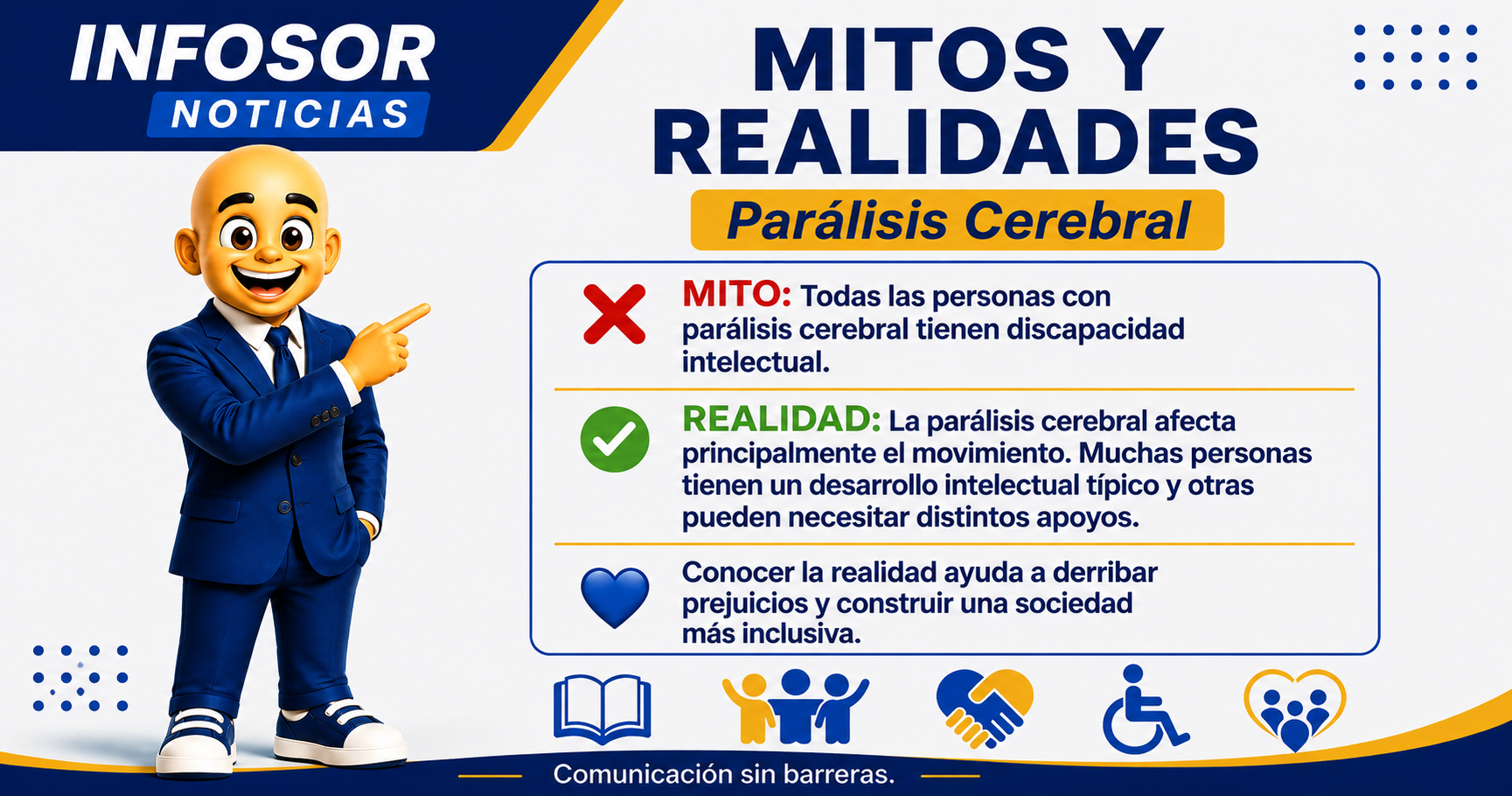 Parálisis cerebral: mitos y realidades