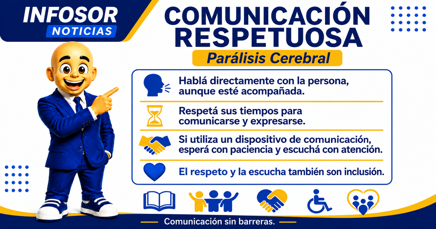 Parálisis cerebral: cómo comunicarnos con respeto y promover una inclusión real