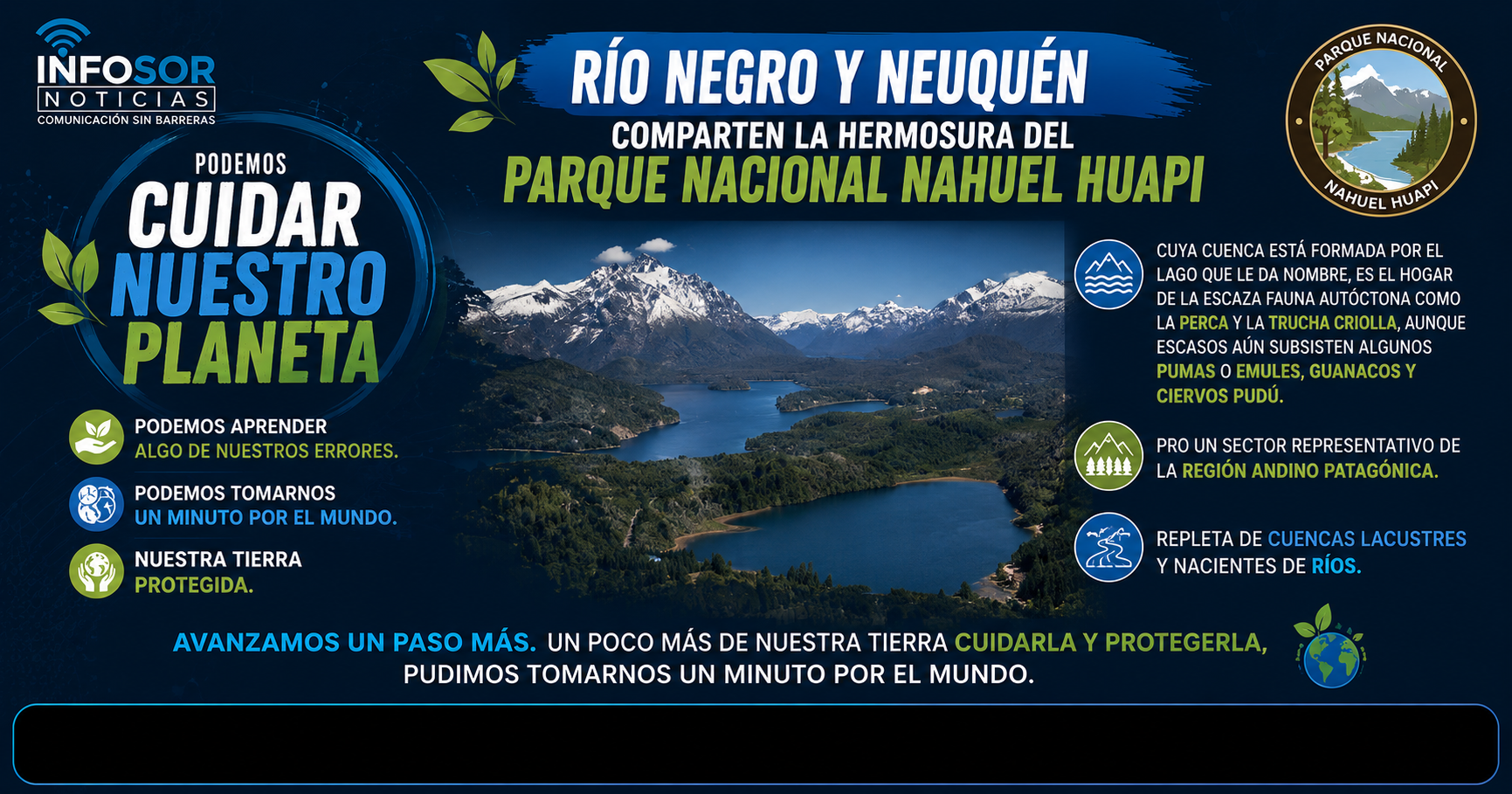 🏞️ Parque Nacional Nahuel Huapi: un patrimonio natural que debemos proteger