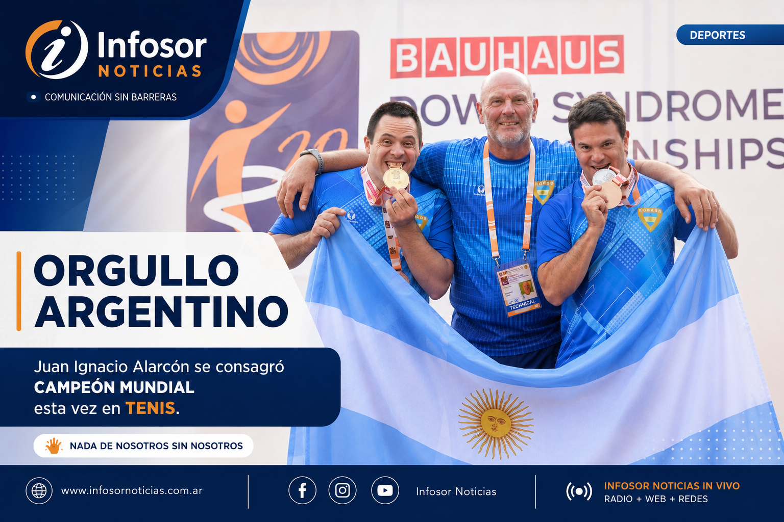 JUAN IGNACIO ALARCÓN: UNA HISTORIA DE DEPORTE, PERSEVERANCIA Y OPORTUNIDADES.