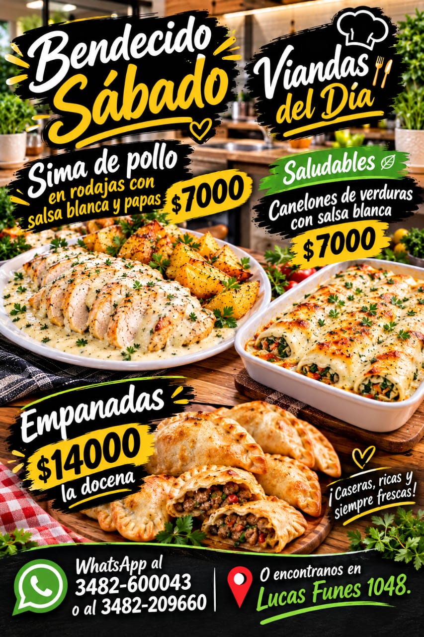 BURGER HOME | Menú del sábado: opciones caseras y ricas