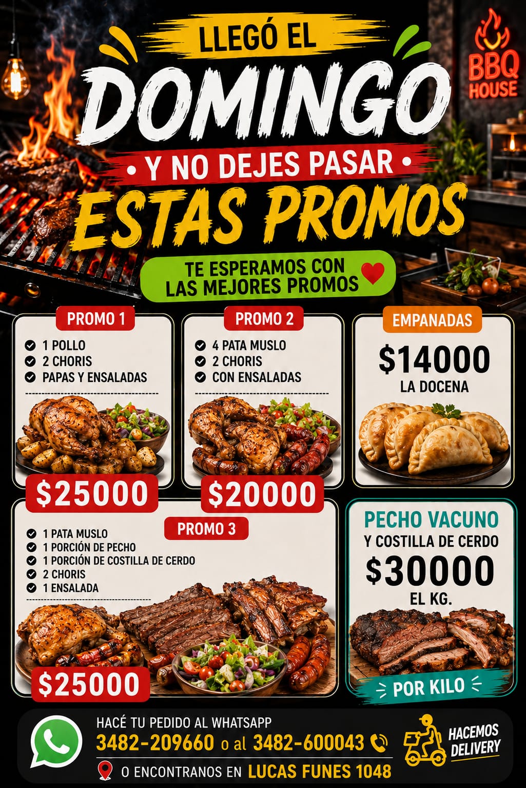 BURGER HOME | Llegó el domingo con promociones especiales