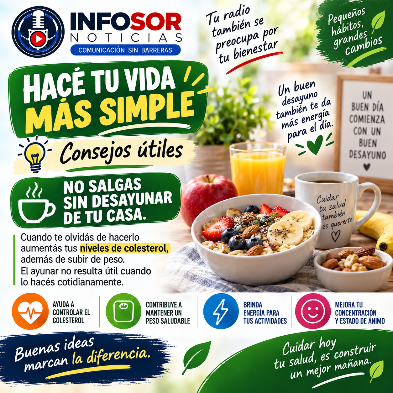 HACÉ TU VIDA MÁS SIMPLE: CONSEJOS ÚTILES
