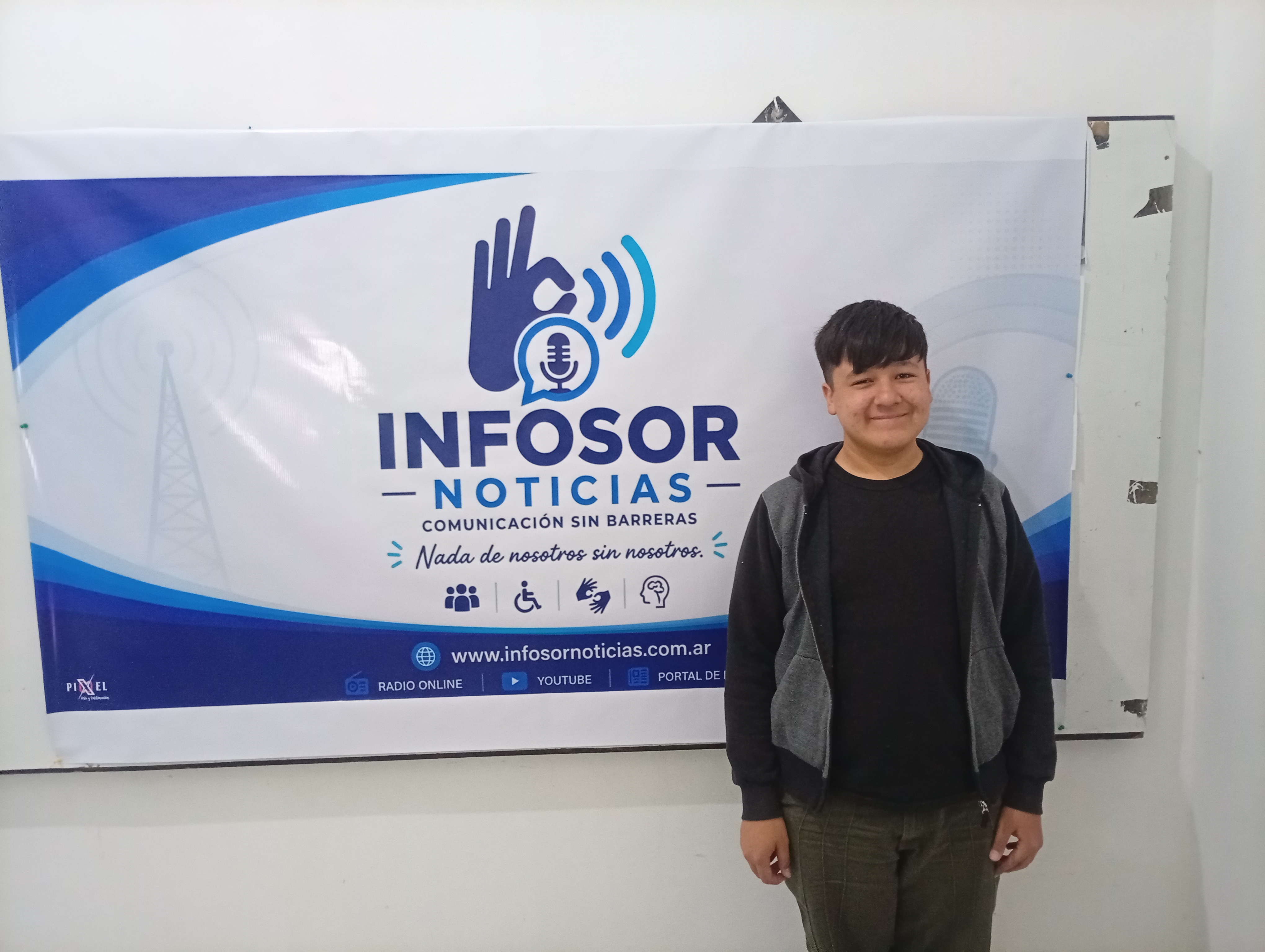 🎤 René fue protagonista de la segunda edición de INFOSOR EN VIVO