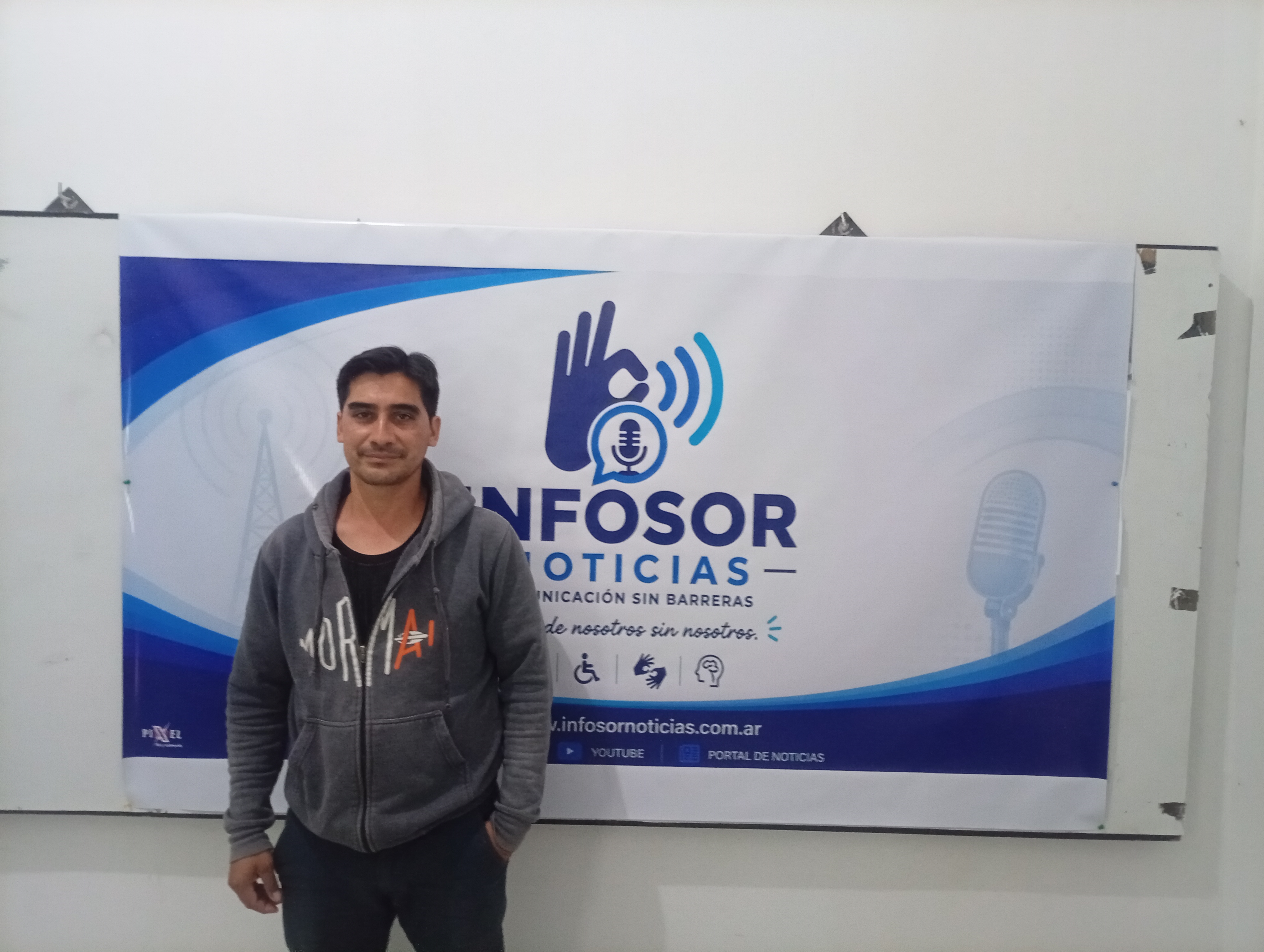 Javier Obregón pasó por “La Voz del Barrio” de INFOSOR Noticias y habló sobre la realidad de barrio Guadalupe