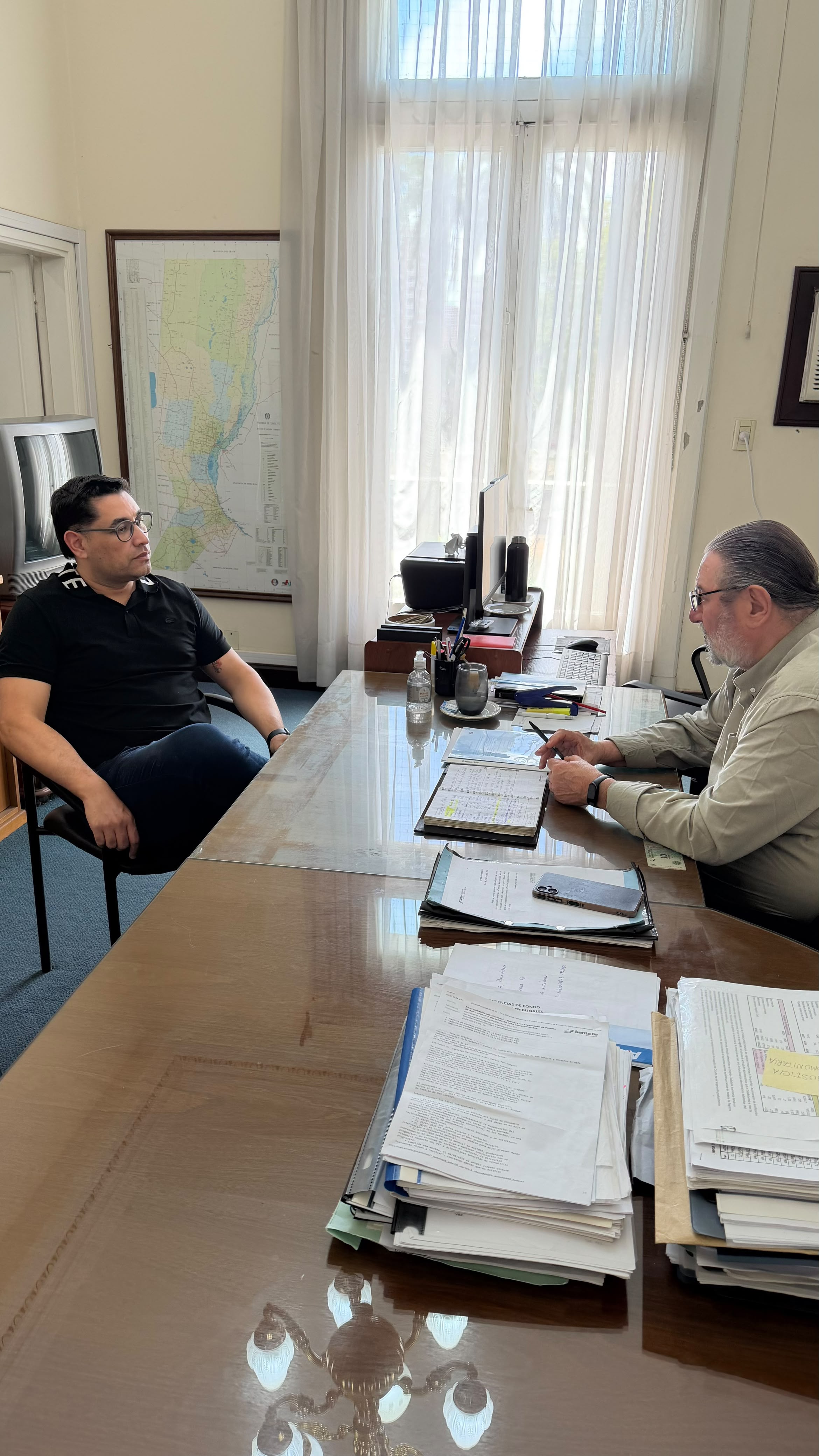 La Liga Reconquistense de Fútbol se reunió con el secretario de Justicia provincial para abordar la violencia deportiva